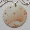 pendant - with silver catch 40,-