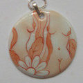 pendant - with silver catch 40,-