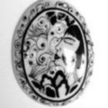 pendant - Black-White 65,-