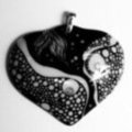 pendant - with silver catch 55,-