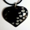 pendant - Black-White 55,-