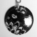 pendant - Black-White 50,-
